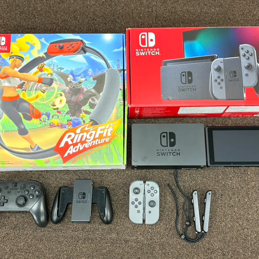 Switch+リングフィットアドベンチャー+Switchプロコン