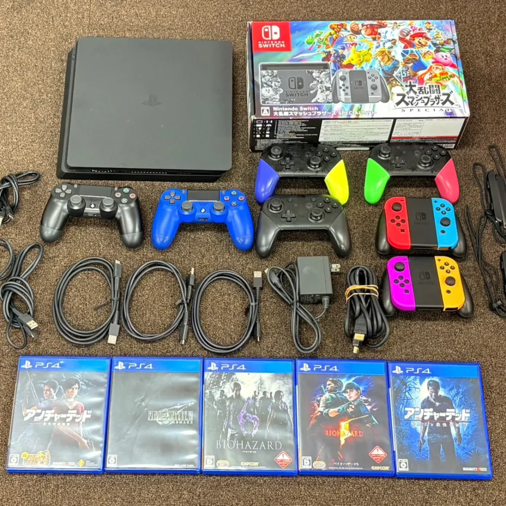 Switch Smash Bros. Ver+PS4+各種コントローラー
