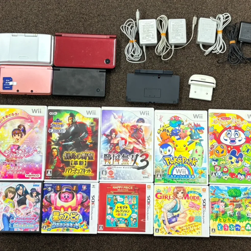 DS+DSi+DSi LL+3DS+PS2+まとめ売りキャンペーン