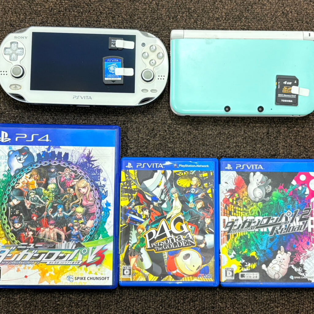 3Ds LL+PS Vita+ゲームソフト+まとめ売りキャンペーン